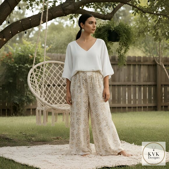 Mixed Metal Silver Oval Earrings - Boho Earrings - Picture 7 of 11